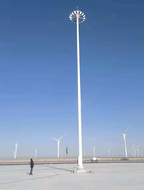 瓜州高速路服务区同仁高杆灯项目